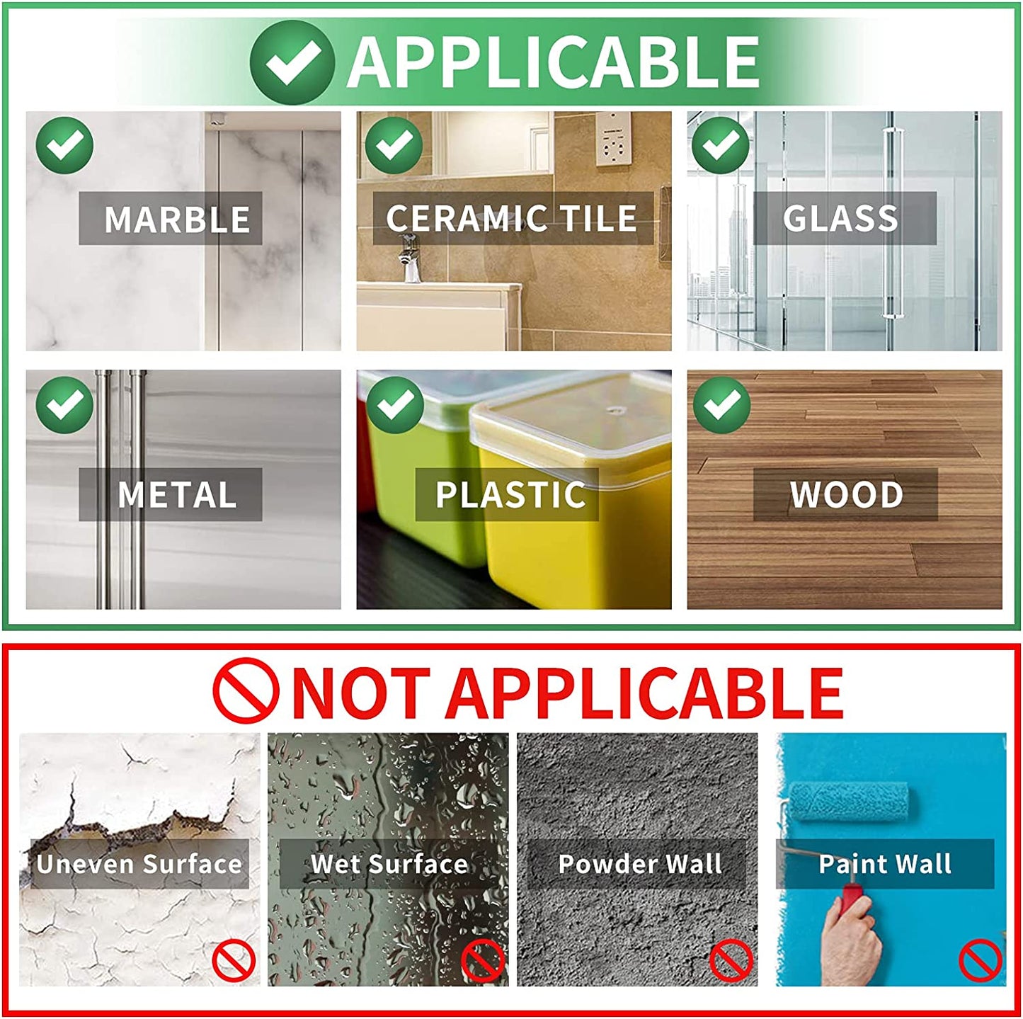 EZlifego Double Sided Tape Heavy Duty(Extra Large 198Inch), Nano Double Sided Adhesive Tape,Clear Mounting Tape Picture Hanging Adhesive Strips,Removable Wall Tape Sticky Poster Tape Decor Carpet Tape